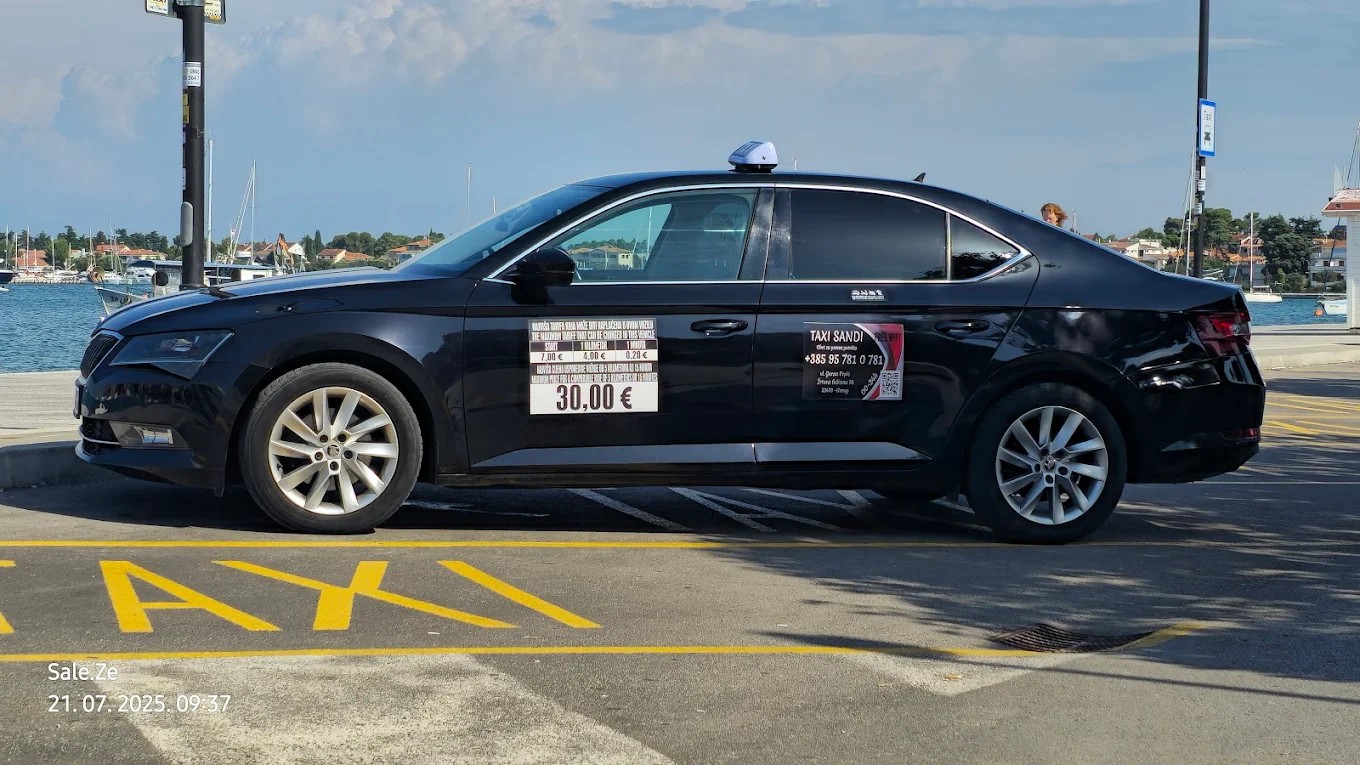 Taxi Umag – TAXI SANDI, obrt za prijevoz putnika, vl. Goran Prpić
